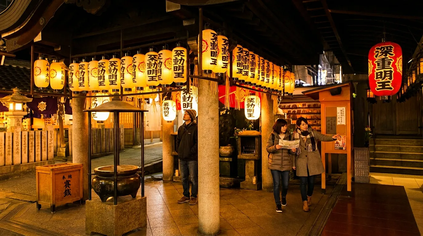 Hozenji Temple & Yokocho Alley