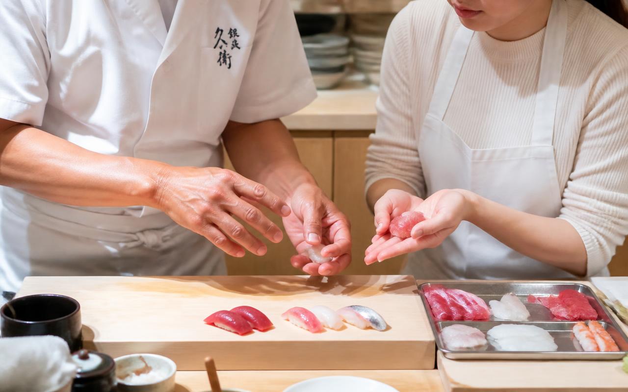 Sushi class — and lunch